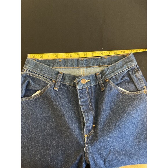 MENS RED KAP BLUE DENIM JEANS 31 x 30 PD54PW3 100 % COTTON (ZIPPER CLOSURE) - Picture 10 of 16